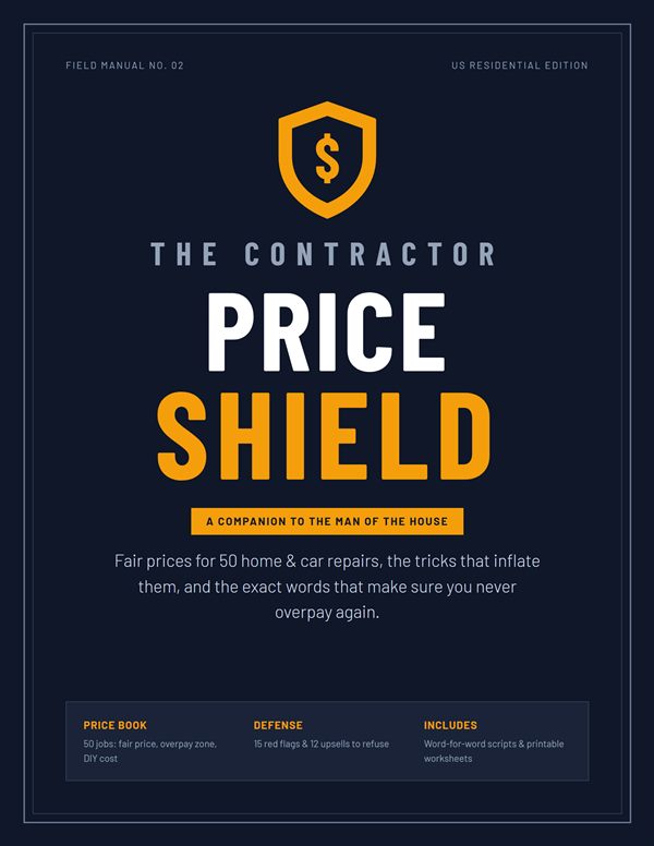 The Contractor Price Shield cover